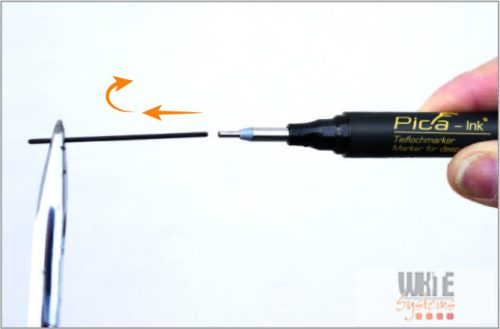 Pica Ink mély-lyuk marker, kék