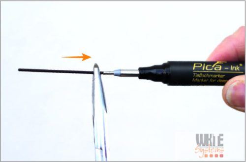 Pica Ink mély-lyuk marker, kék