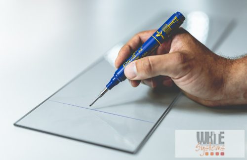 Pica Ink mély-lyuk marker, kék
