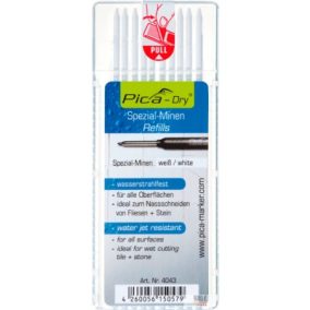 PICA-DRY® jelölőmarker betét, vízálló, fehér