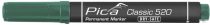   Pica Classic 520 kerekhegyű jelölőfilc, zöld, 10 darabos csomagban