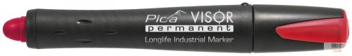 Pica Visor ipari jelölőmarker, utántölthető, piros, 1 db  